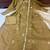 Festive gold-olive green anarkali kurta pant set for women