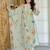 Women's Beautiful Printed Work Chanderi Fabric Straight Kurta Pant and Dupatta Set