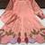 Women's lavender  embroidered kurti set