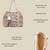   folklore edit blush pink tribal geometric jacquard hobo bag