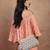   tribal sutra off white & pastel scallop beaded cotton sling bag