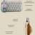   tribal sutra off white & pastel scallop beaded cotton sling bag