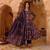 Women's Beautiful Printed Work Rayon Blend Fabric Flared Kurta Pant and Dupatta Set
