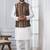 white   silk blend kurta jacket  set for men with embroidered work