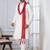   white blend kurta duppata  set for men  