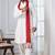   white blend kurta duppata  set for men  