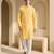 Mens yellow kurta pyjama set