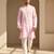 Mens pink kurta pyjama set