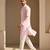 Mens pink kurta pyjama set