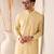 Mens yellow kurta pyjama set