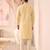 Mens yellow kurta pyjama set