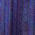 Women's blue bandhani print chiffon bandhej style saree with matching blouse