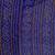 Women's blue turquoise bandhani print chiffon bandhej style saree with matching blouse