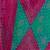 Women's magenta bandhani print chiffon bandhej style saree with matching blouse