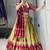 light-golden silk_blend brasso lehengas
