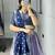 light-lavender silk_blend brasso lehengas