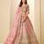 pink art_silk embroidered lehengas