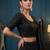 black net embroidered lehengas