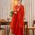 Women's Gorgeous Embroidery Work Chanderi Silk Fabric Flared Kurta Pant and Dupatta Set