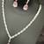 Pink white cz stones silver plated jewellery set