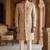 Pastel golden maroon toch-up indowestern for men | premium indowestern men's ethnic wear