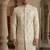 Off white daman embroidery indowestern for men | premium indowestern men's ethnic wear