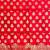 Banarasi semi silk 3pcs unstiched dress material in red colour with zari booti work