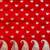 Banarasi mashru silk 3pcs unstiched dress material in red colour with floral zari work