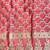 Banarasi cotton semi silk 3pcs unstiched dress material in peach colour with minakari & zari booti work