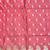 Banarasi cotton semi silk 3pcs unstiched dress material in peach colour with minakari & zari booti work
