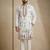 Mens designer white kurta trouser set