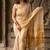 Ivory colour tissue linen cotton saree with running blouse