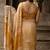 Ivory colour tissue linen cotton saree with running blouse