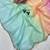 Pink colour ready to wear georgette saree with lace border