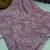 Pink colour imported sequins saree with mulberry silk blouse