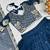 navy blue colour Heavy Fox Georgette Embroidered Lehenga Choli Set