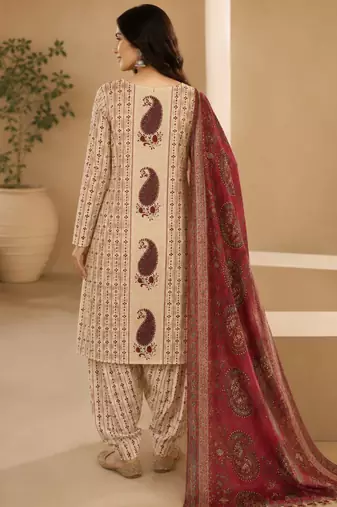 Women's Pure Cotton Unstitched Salwar Suit Material With Dupatta