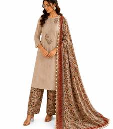 Women's  Cotton Unstitched Salwar Suit Material With Dupatta