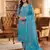 Grey colour muga cotton jamdani pichwai dress material