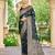 banarasi green saree with heavy jacquard border & golden buti weaving latest fancy saree collection