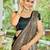 banarasi green saree with heavy jacquard border & golden buti weaving latest fancy saree collection