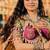 OLIVE COLOUR  Muslin Cotton Mirror Work Lehenga Choli