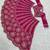 Hot Pink Bridal Lehenga Choli Dupatta Set Heavy Embroidery Wedding Lehenga Net For Women's
