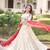 Off White (Cream ) Silk Embroidered Umbrella Lehenga Festive Wear For Women's