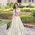 Off White ( Cream)  Silk Embroidered Umbrella Lehenga Festive WearFor Women's