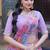 Lavender Zari Sequence Embroidery Work Lehenga Choli With Printed Dupatta For Women's