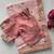 Pink color faux georgette mirror work saree