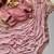 Pink color faux georgette mirror work saree