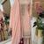Pink fox georgette embroidered sharara set