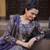Purple Cosmos Zari Sequins Embroidered Lehenga Choli Set For Women's